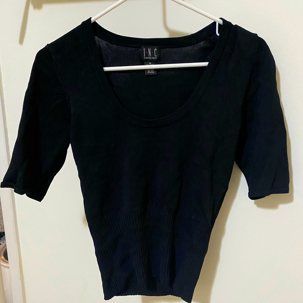 I.N.C mid sleeve shirt
